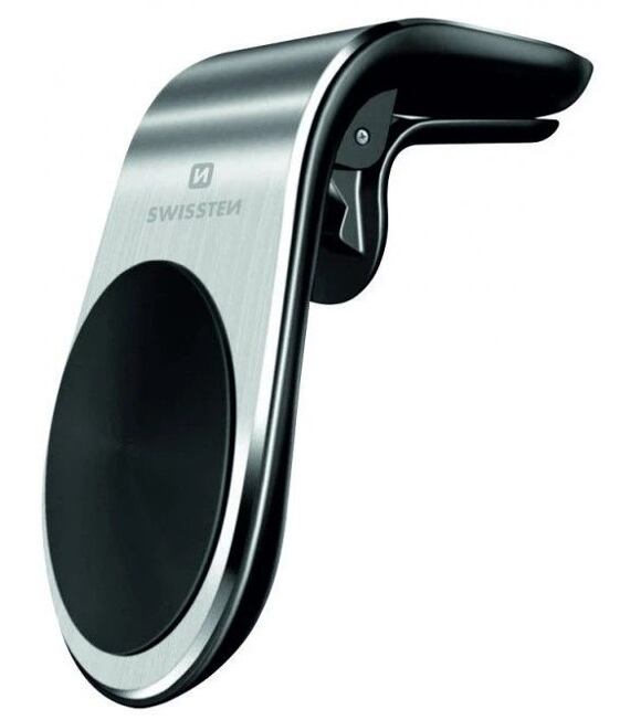 Easy Mount Magnetický držiak na mobil do auta, strieborný SWISSTEN 65010701