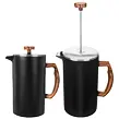 Black Kanvica french press, 1,1 l, nerezová ORION 156004